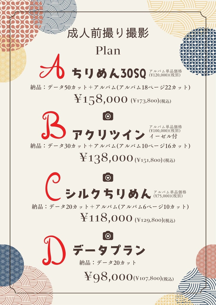 成人セットプラン