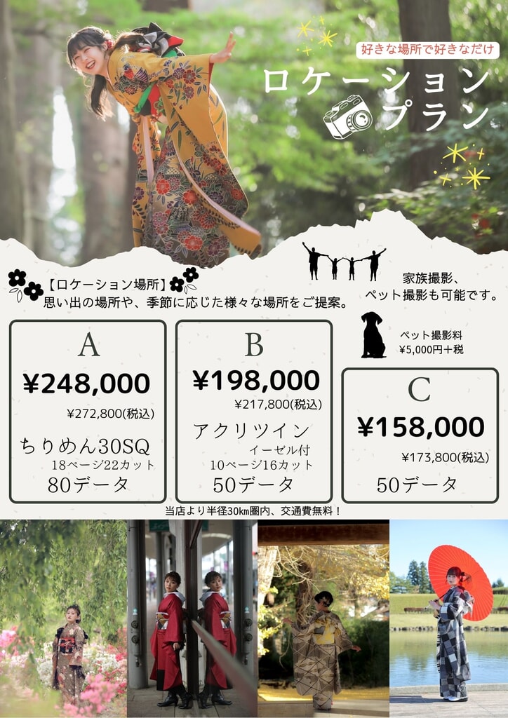 成人ロケーションプラン