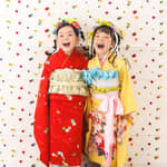 七五三モデル撮影、オリジナル衣装