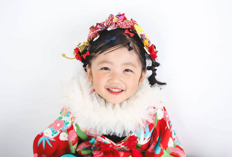 七五三モデル撮影