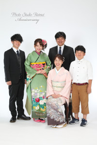 成人式前撮り　振袖