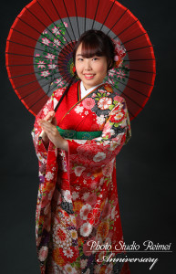 成人　前撮り　振袖