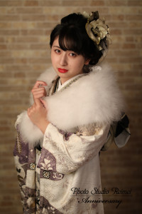成人式　前撮り　振袖
