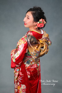 成人式　振袖