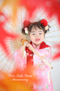 七五三3歳撮影