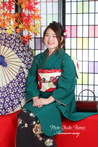 成人前撮り　ママ振り