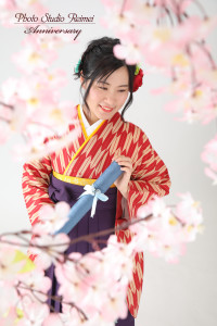卒業袴前撮り