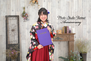 小学卒前撮り 袴