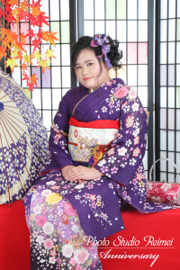 成人　前撮り　振袖