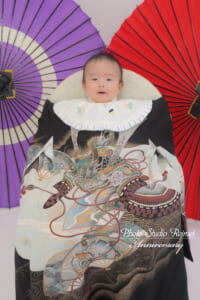 郡山 百日 お宮 記念写真 撮影 写真 フォトスタジオ