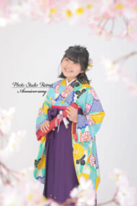 郡山 小学校 卒業式 卒袴 撮影 写真スタジオ