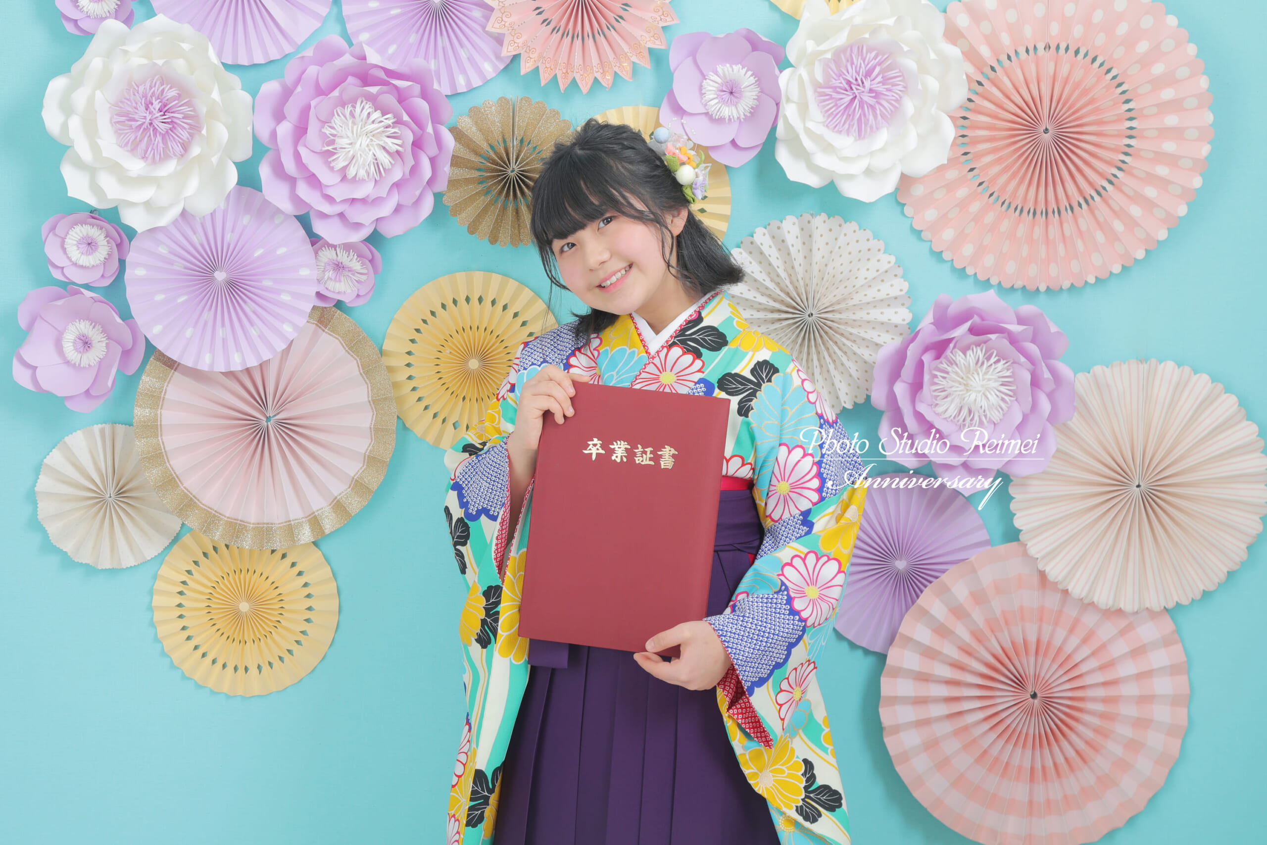 郡山 小学校 卒業式 卒袴 撮影 写真スタジオ