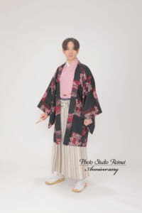 郡山　成人式　前撮り　後撮り　R5　令和５年　男子　袴　男袴　撮影　写真　フォトスタジオ