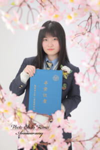 郡山 高校 中学 中学校 卒業 卒業式 卒業記念 記念撮影 卒業写真